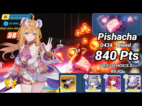 No Homles | Redlotus D434: Pishacha (Bleed) 840 Pts - VQ(S) HOS(S0) SI BD 4* | Honkai 6.5