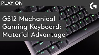 Video 4 of Product Logitech G512 Mechanical Gaming Keyboard