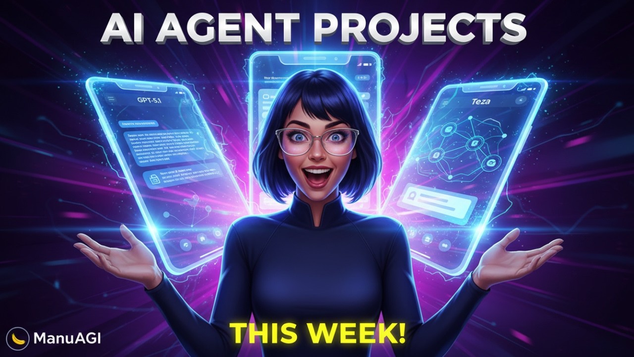 Top AI Agent Projects This Week: Research, Coding Assistants & Conversational Agents