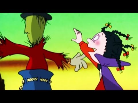 Mona the Vampire | Attack of the Living Scarecrow | Scary Cartoons For Children