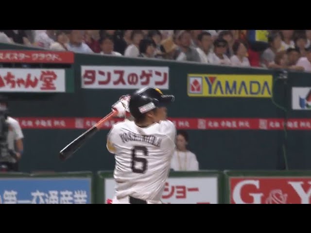 【5回裏】打った瞬間の一撃!! ホークス・吉村の文句なし今季1号!! 2017/9/26 H-M