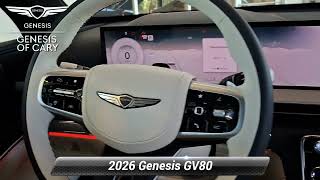 New 2026 Genesis GV80 3.5T Prestige AWD, Cary, NC GV801833