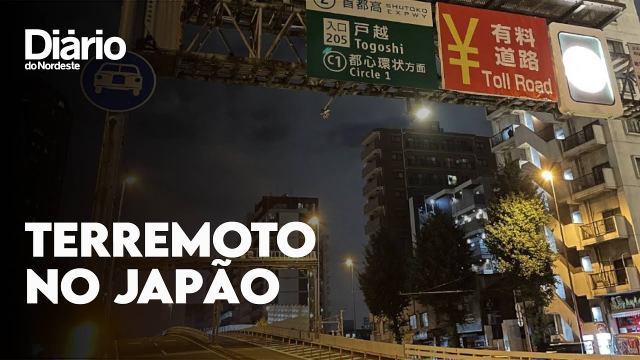 Imagem da notícia Terremoto de magnitude 6,1 abala região de Tóquio; veja vídeos