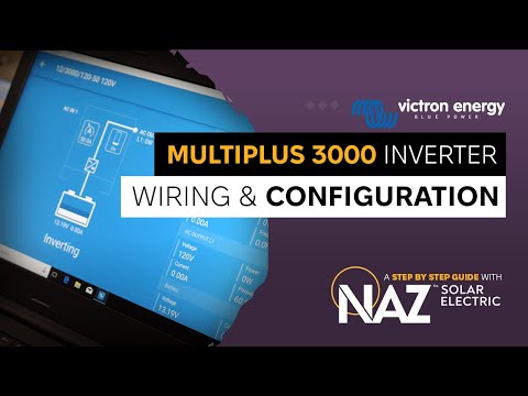 Victron Energy MultiPlus 3000 Inverter Configuration