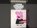 Peppa Addams Digitalart Peppapig Wednesdayaddams Art Shorts