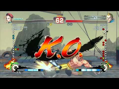 SSF4 AE: Y SaW (Cammy) vs robin01 (Abel) - Ranked Match (720p HD)