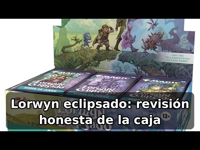 Vídeo relacionado con Magic: The Gathering Lorwyn eclipsado - Caja de Sobres de Juego (Versión en Español)