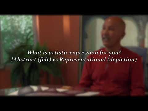 What is artistic expression | Abstract (felt) vs Representational (depiction) - Artist Kirk Cruz