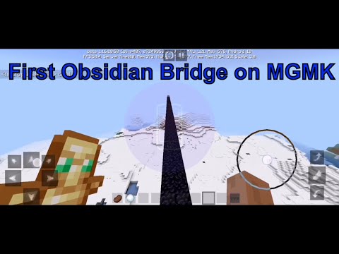 INSANE Obsidian Bridge in Minecraft Anarchy!