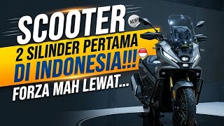 Download lagu RESMI MENDARAT ‼️ SCOOTER DUA SILINDER PERTAMA DI INDONESIA BIKIN FORZA DAN XMAX ANGKAT TOPI mp3