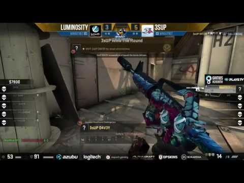 WinOut CS:GO Tournament - Luminosity vs. 3sUP (Mapa 1 - Train) - Narração PT-BR