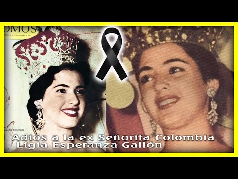 el ultimo adiós a LIGIA ESPERANZA GALLÓN DOMÍNGUEZ (MISS COLOMBIA)