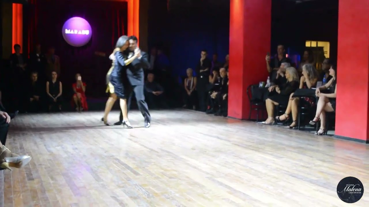 Natacha Poberaj & Carlos Rivarola en Milonga Malena "COMO NINGUNA"!!! 2/3