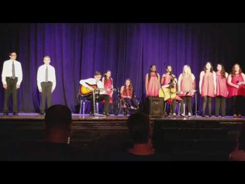 CJHS Show Choir singing More than Words by Extreme