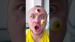 What ah oh with jelly eyball #funny #comedy #funnyfamily #shorts 