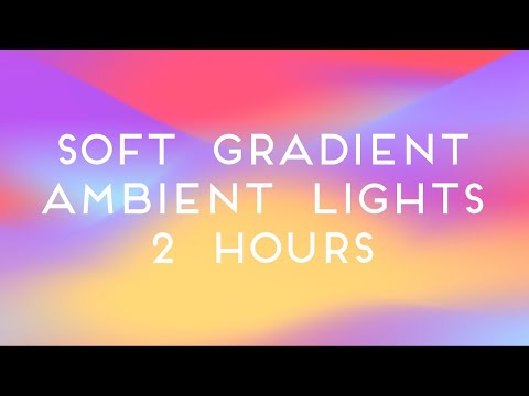 colorful gradient wave mood led ambient lights beautiful