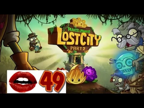 How to Play Plants vs Zombies 2: Lost City (Temple of Bloom) - Level 56 to Level 58