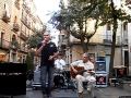 Adrian Baglioni - Entre Tangos - Candombe en La Rambla - Girona Junio 2011
