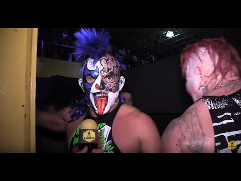 Psycho Clown and Pagano are upset by Tirantes' son's intervention in Iztapalapa.