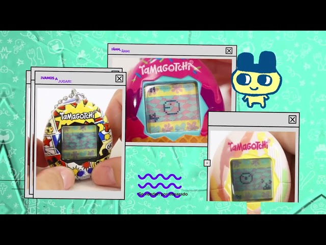 Vídeo relacionado con BANDAI - Tamagotchi Mascota Virtual Original Rock Glitter, Multicolor 42984 Juguete electrónico para Mayores de 8 años, Vuelve tu Mascota Electronica preferida con Otros diseños