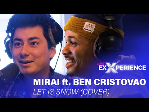 MIRAI ft. BEN CRISTOVAO - Let it snow (Cover) (live @ radio Evropa 2)