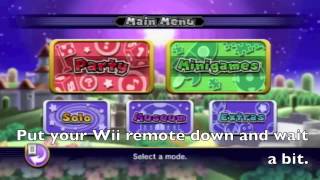 Mario Party 9: Title Screen Secret