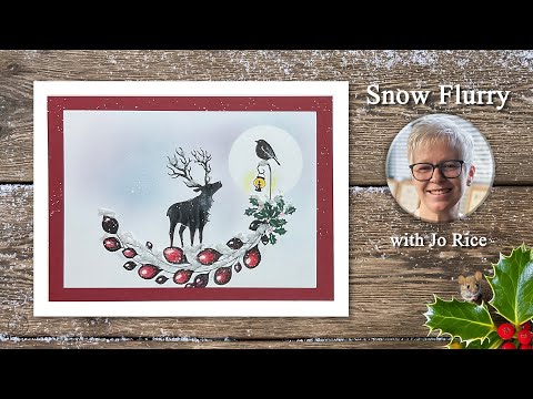 Snow Flurry – A Lavinia Stamps Tutorial with Jo Rice
