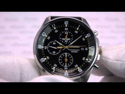 SEIKO Herrenuhr Chronograph SNDC89P2