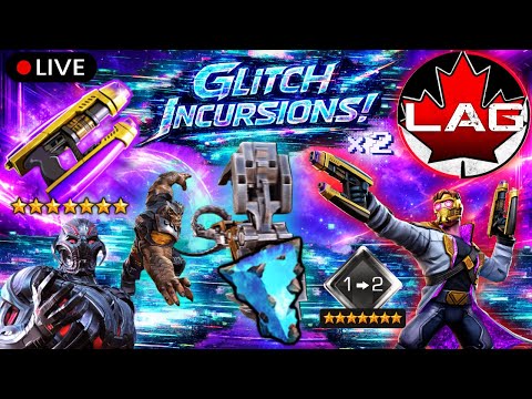 🔴 SPEED RUN GLITCH INCURSIONS part2!! Stellar Forge Star Lord Final Piece NOW! Main & FTP! - MCOC