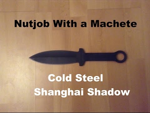 Cold Steel Shanghai Shadow - full review and demo & mini review of the Boker Tek-Lok