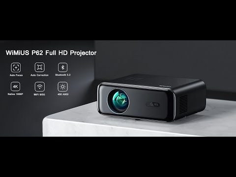 WiMiUS Auto Focus WiFi 6 Projector P62