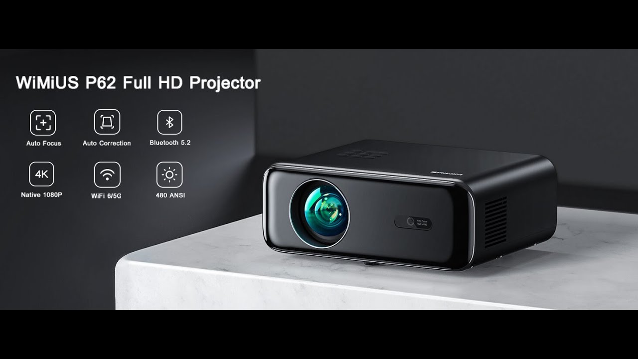 VIDEO PROJECTEUR WiMiUS P62 4K