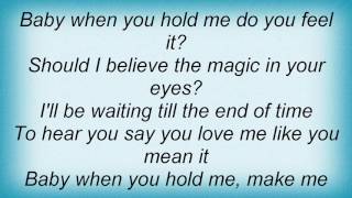 Human Nature - When You Say You Love Me Lyrics