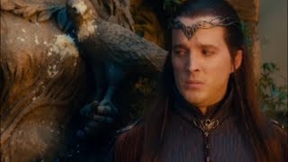 THE HOBBIT funny Rivendell extended scenes (with subtitles for elvish). video