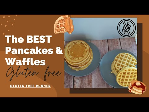 The BEST Gluten-Free Pancakes & Waffles! (Fluffy & Easy Recipe w/ Dairy Free/Vegan Substitutes)
