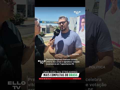 Diógenes Patriota celebra vitória nas urnas e agradece votação expressiva em Tuparetama