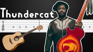 Them Changes – Thundercat Guitar Tabs, Guitar Tutorial, Guitar Lesson