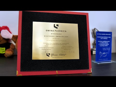 Gmina Płośnica z wyróżnieniem Innowacyjny Samorząd