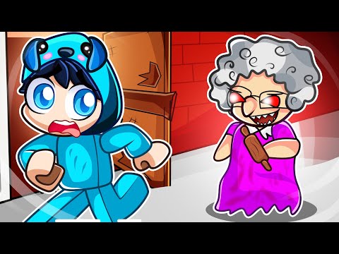 My CRAZY GRANDMA in Roblox!