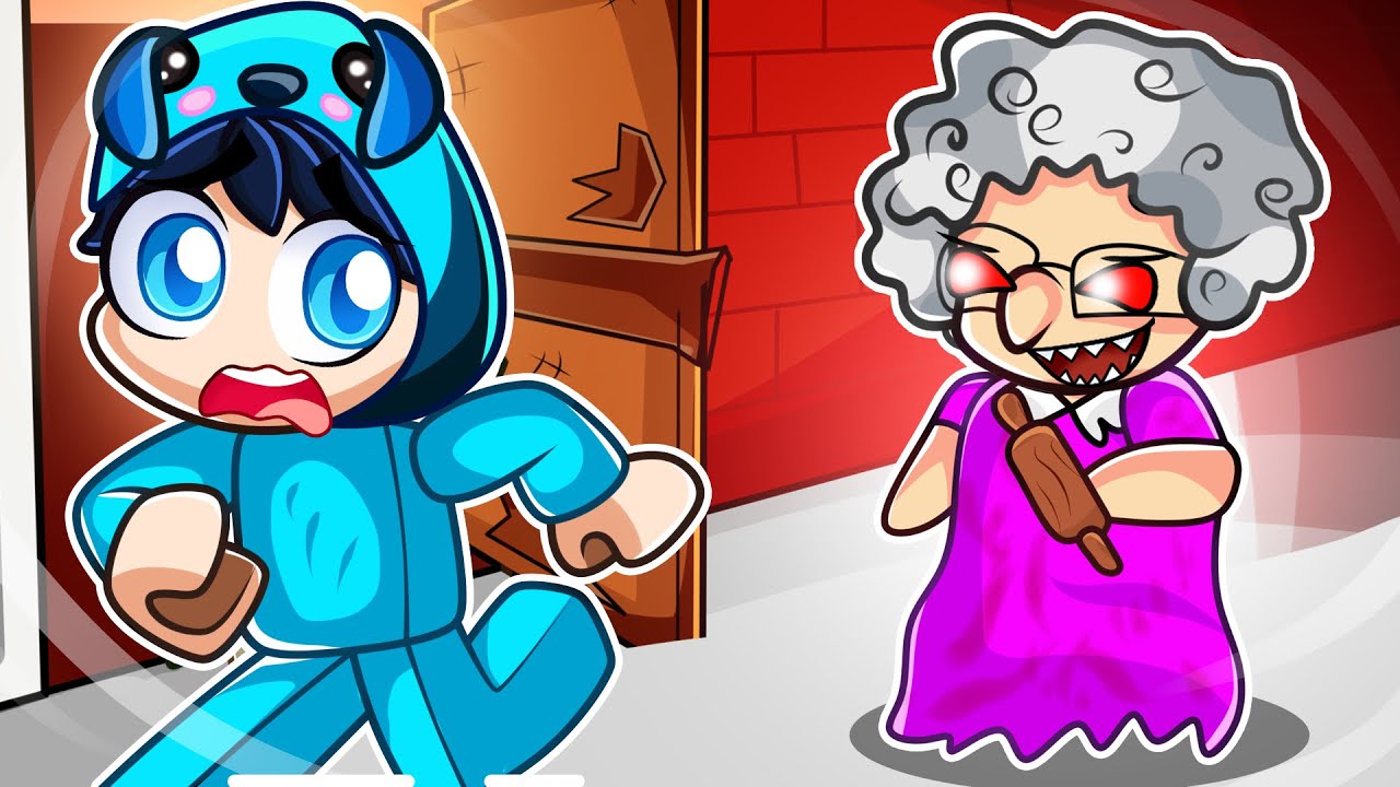 My CRAZY GRANDMA in Roblox!