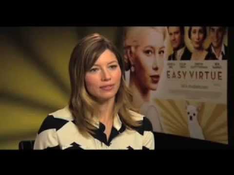 Easy Virtue - Colin Firth and Jessica Biel Interview