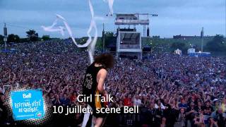 Girl Talk - All Day Part 1 - Oh No - Festival d&#39;été de Québec 2011