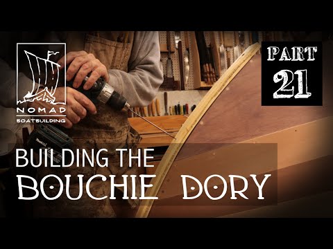 Building the Bouchie Dory Pt.21 - Installing the Cutwater