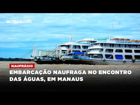 Shipwrecks at the Meeting of the Waters in Manaus