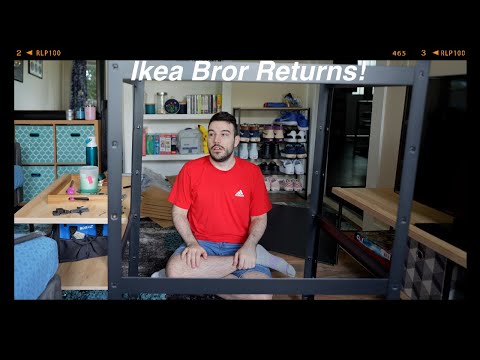 Trying to build an Ikea Bror Shelving Unit // iSkylar