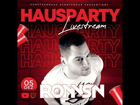 RONNSN | Hausparty Livestream | Großenhain