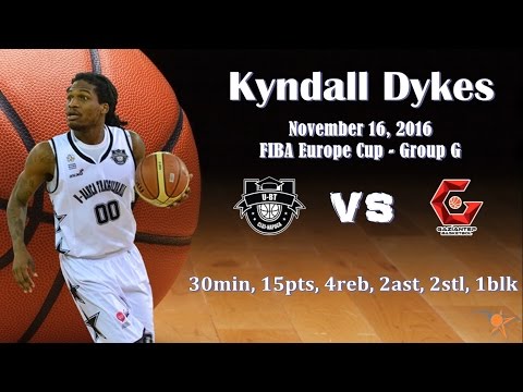 2016.11.16 Kyndall Dykes vs. Gaziantep