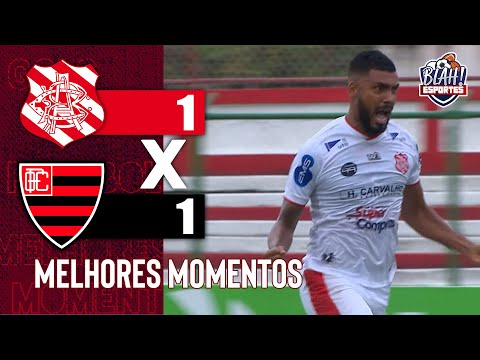OESTE 1 X 1 BANGU - MELHORES MOMENTOS COMPLETO - C...