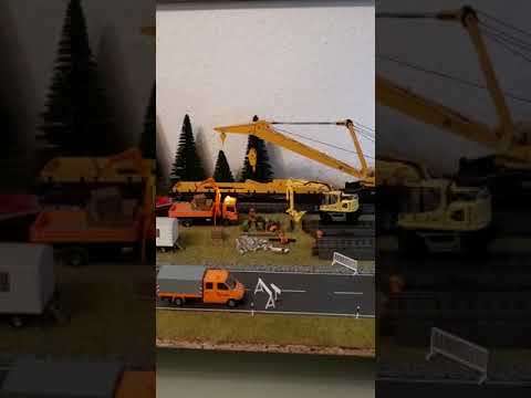Märklin Goliath 49950 Kranwagen Diorama