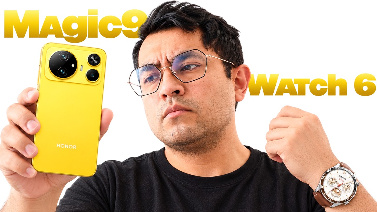 HONOR SORPRENDE con VERSIÓN GAMER del Magic9 y Watch 6 Pro con monitor de glucosa